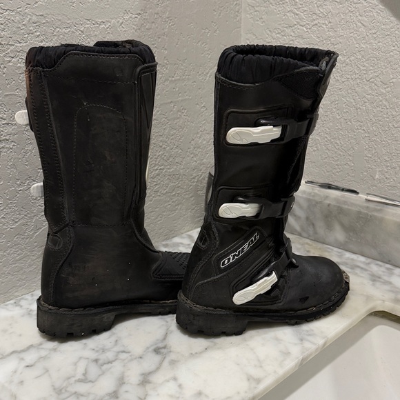 O'Neal Black Kids motorcycle Boots - Picture 4 of 7